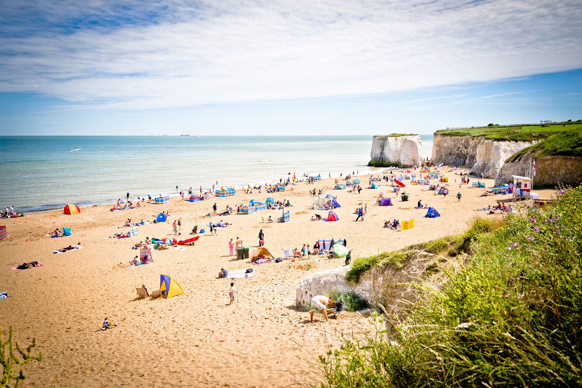 This British Beach Gets The Least Rain Every Year