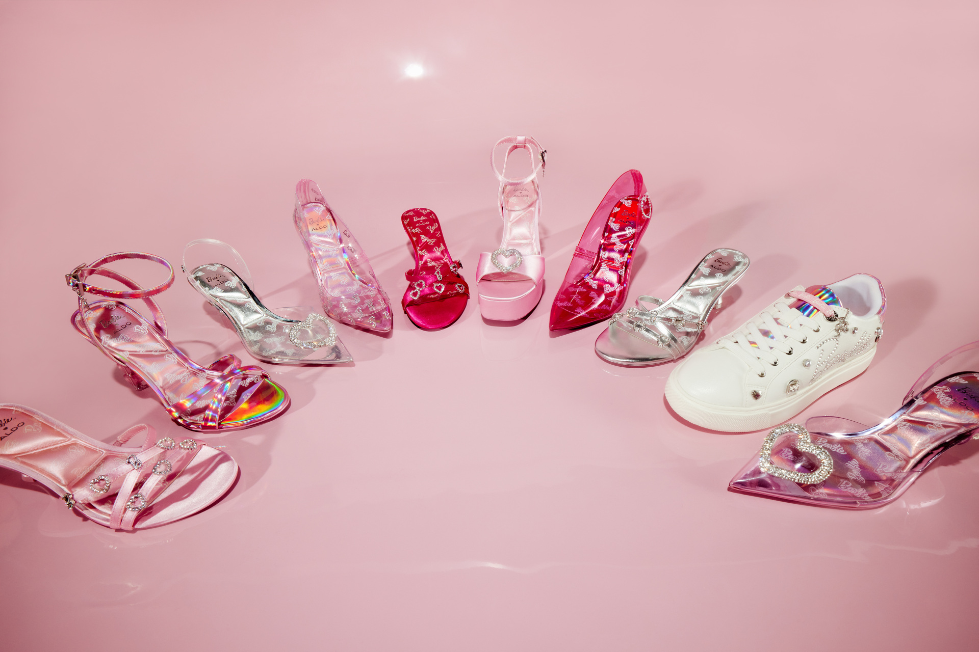 ALDO Gets A Hot Pink Makeover In New Barbie Collab